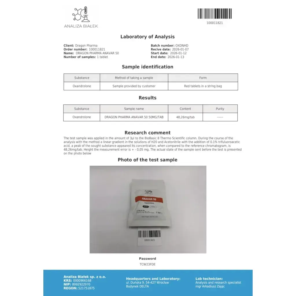Anavar 50mg