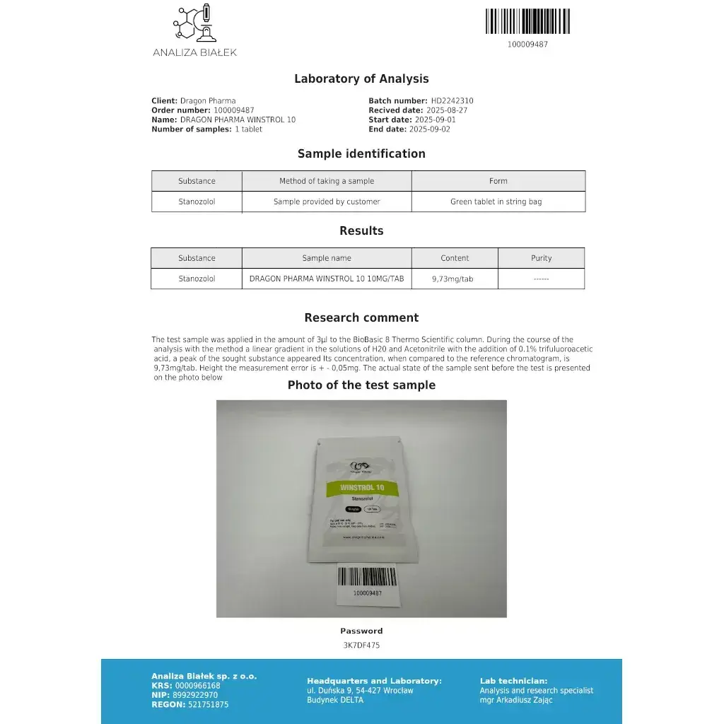 Winstrol 10mg