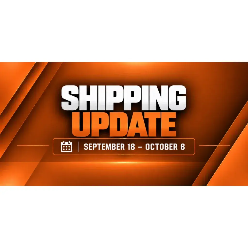 Shipping Update: September 18 – October 8